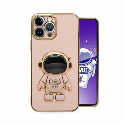 قاب الکتروپلیتینگ طرح فضانورد استندشو آیفون IPhone 13 Pro Msc