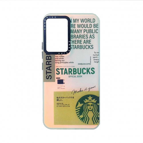 قاب گوشی هولوگرامی CaseTify سامسونگ Samsung A54 محافظ لنز و دکمه فلزی - طرح استارباکس 2