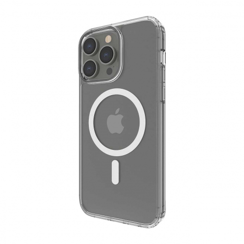 قاب شفاف گوشی آیفون برند بلکین با مگ سیف و دکمه و رینگ متال Belkin For IPhone