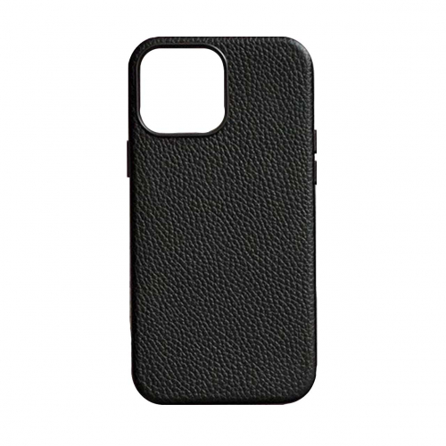 قاب گوشی آیفون چرمی برند مجیک ماسک مگسیف با دکمه و رینگ متال Magic Mask Leather Case iPhone