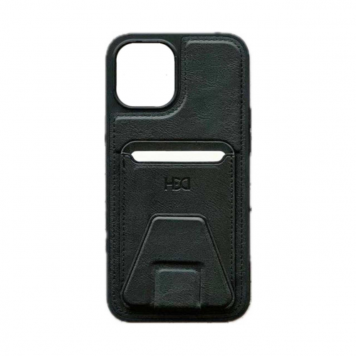 قاب چرمی و جاکارتی استند شو آیفون 12 پرو اچ دی دی HDD iphone 12 Pro Card Holder Leather Case