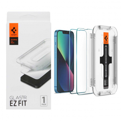گلس آیفون 12 اورجینال Spigen - GLASTR EZ FIT مدل Apple iPhone 12