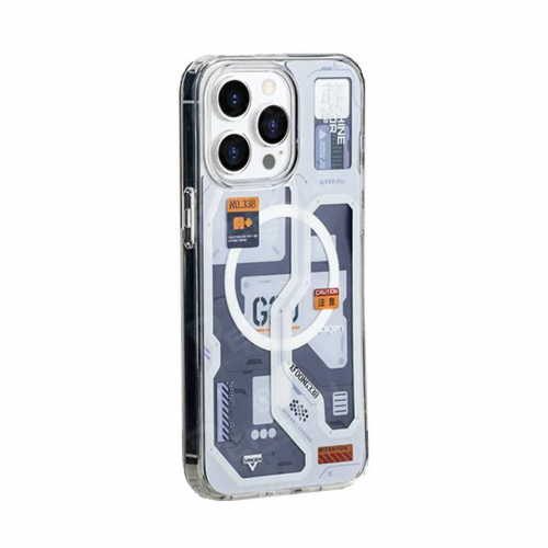 قاب آیفون 12 پرومکس برند اسپیگن مدل G20 طرح تکنولوژی با مگ سیف Spigen G20 for iPhone 12 Pro Max