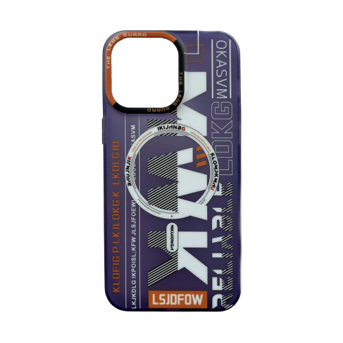 قاب آیفون 13 مدل MWK طرحدار مگ سیف دار برند مجیک ماسک MagicMask iPhone 13