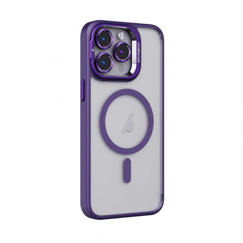 قاب آیفون 14 پرومکس شفاف استند شو ایسون کیس با مگ سیف و محافظ لنز رینگی Eason Case IPhone 14 Pro Max