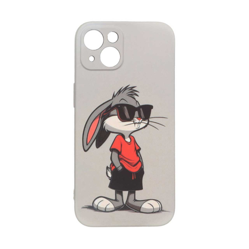 قاب طرحدار و شب رنگ آیفون 13 طرح خرگوش IPhone 13