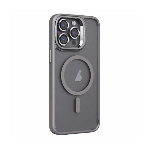 قاب آیفون 16 پرومکس شفاف استند شو ایسون کیس با مگ سیف و محافظ لنز رینگی Eason Case IPhone 16 Pro Max
