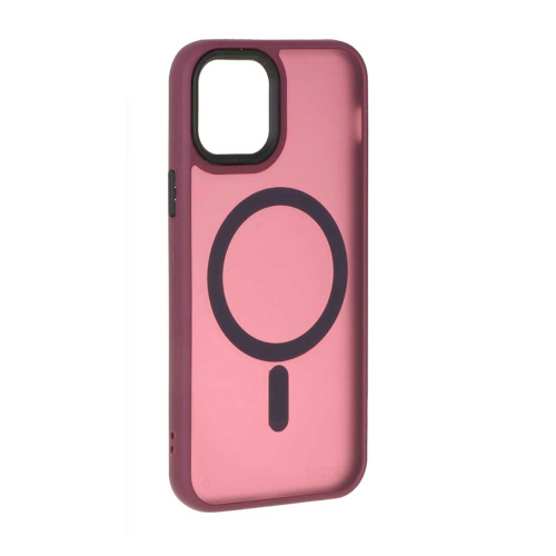 قاب گوشی آیفون 15 پرومکس پشت مات لنز برجسته مگ سیف مجیک ماسک Magic Mask MagSafe Matte Case iPhone 15 Pro Max