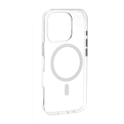 قاب گوشی آیفون 16 پرو تمام شفاف PC با مگ سیف مدل آیرون مجیک Magic Mask Iron Magic iPhone 16 Pro