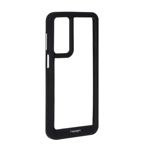 قاب سامسونگ A16 اسپیگن مدل دور مشکی شفاف لنز برجسته Spigen Black TPU Clear Case Samsung A16
