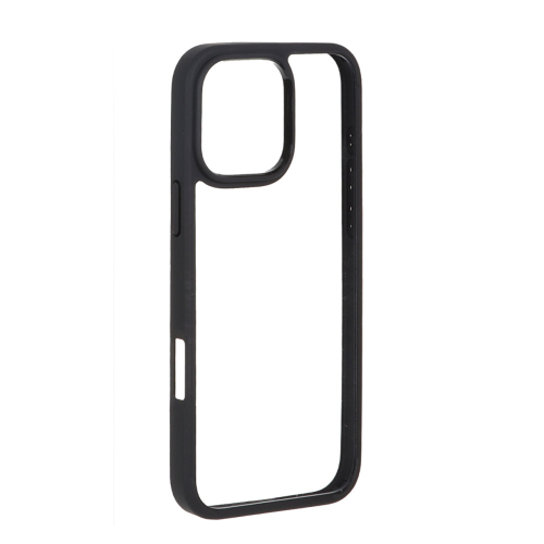 قاب گوشی آیفون ۱6 پرومکس دور مشکی پشت شفاف برند اسپیگن Spigen Ultra Hybrid Case iPhone 16 Pro Max