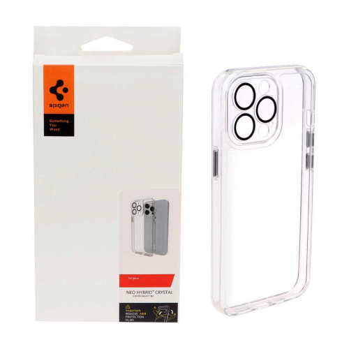 قاب اسپیگن Spigen شفاف محافظ لنز گلس دار آیفون 13 پرو Iphone 13 Pro