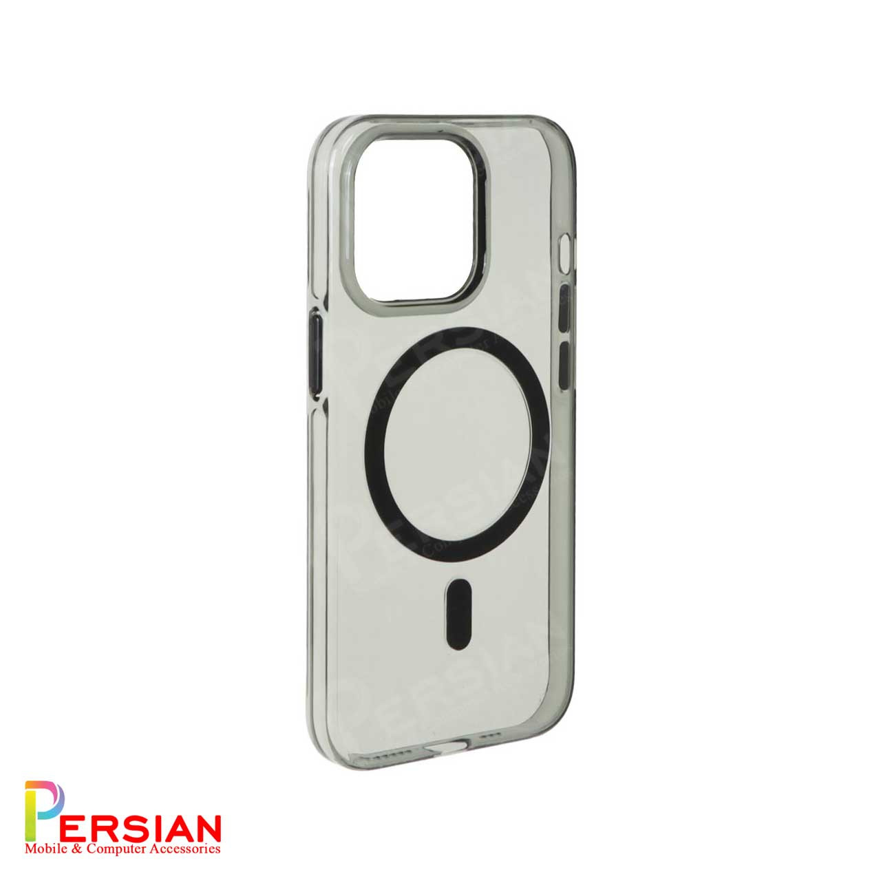 قاب گوشی آیفون 13 پرو تمام شفاف PC با مگ سیف مدل آیرون مجیک Magic Mask Iron Magic iPhone 13 Pro