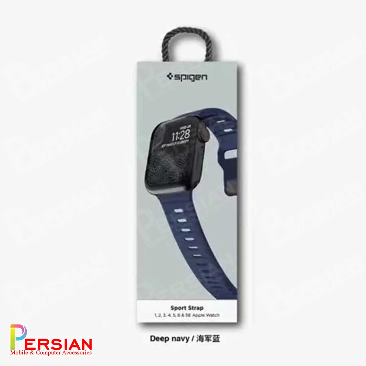 بند اسپرت اپل واچ برند اسپیگن Original Apple Watch Spigen Sport Strap Size 42/44/45mm