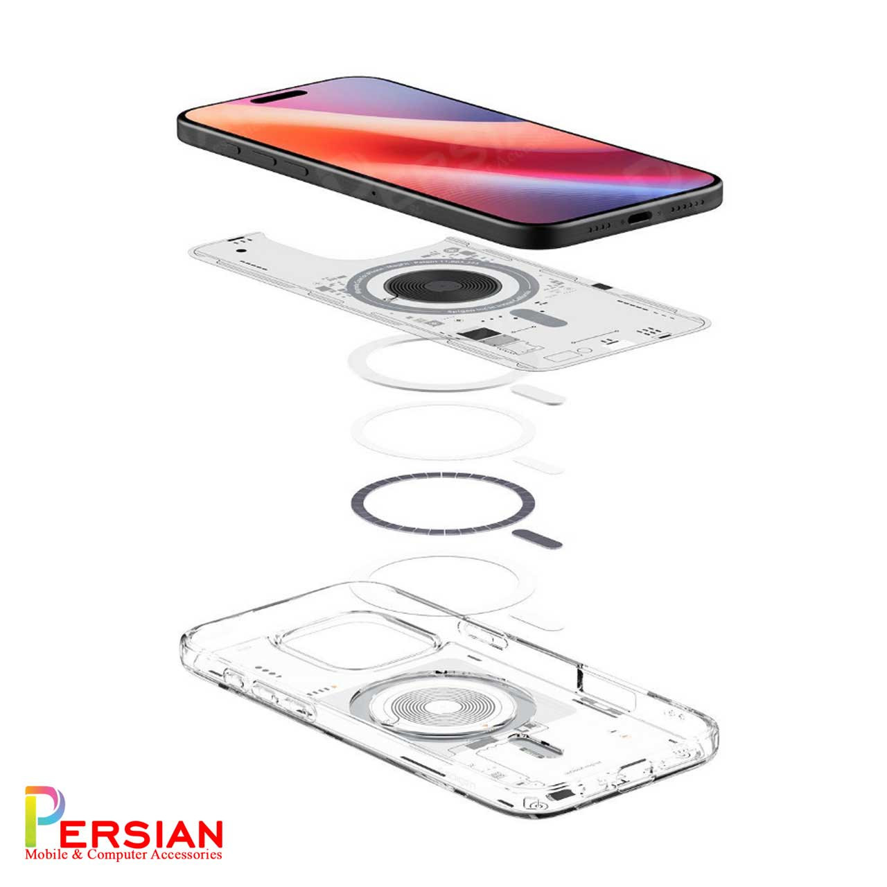 قاب آیفون 13 طرح Neo One اسپیگن Spigen Ultra Hybrid Neo One (MagFit) iPhone 13