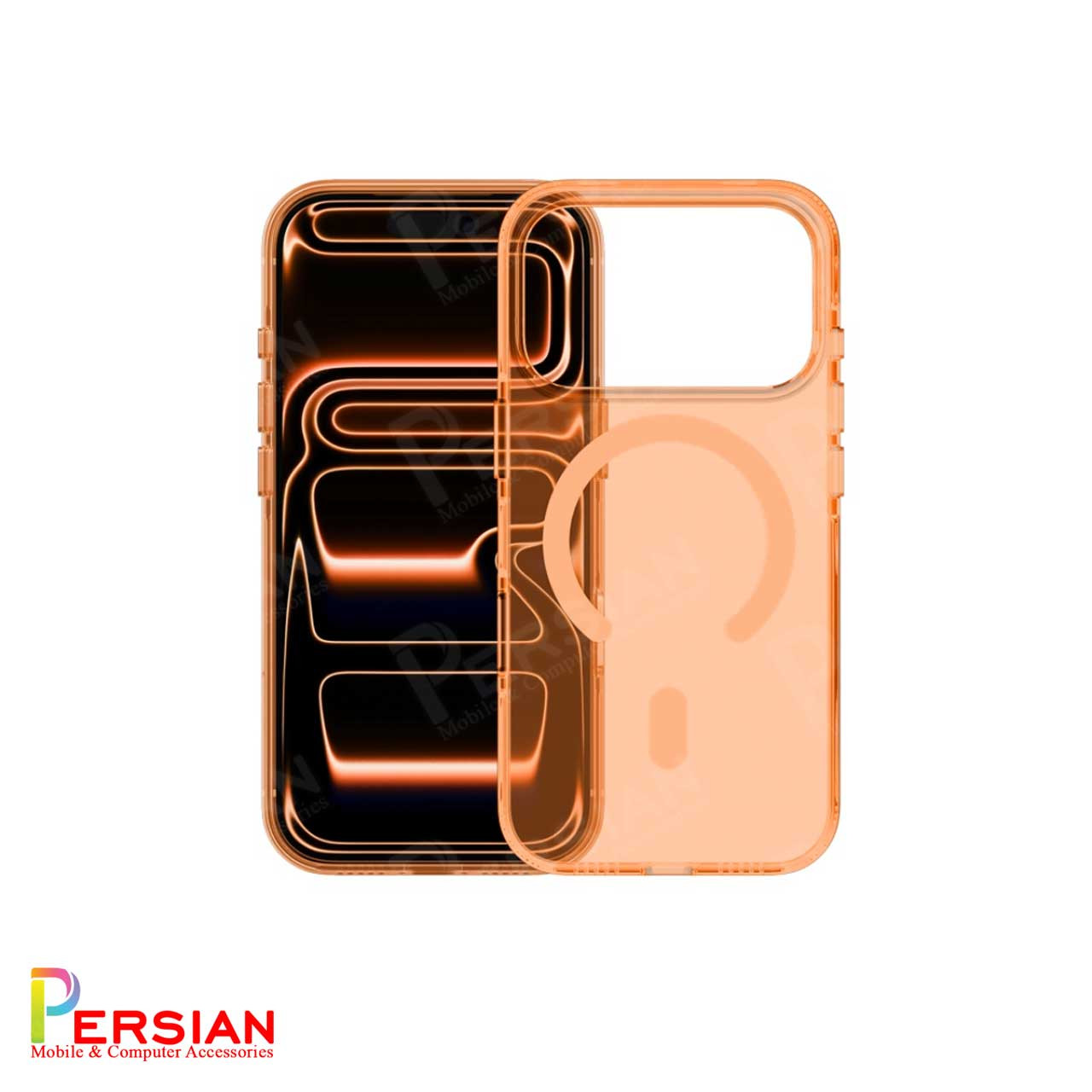 قاب شفاف مگ سیف کی دوو Apple iPhone 17 Pro Max مدل KDOO (KZDOO) Magsafe Iceguard