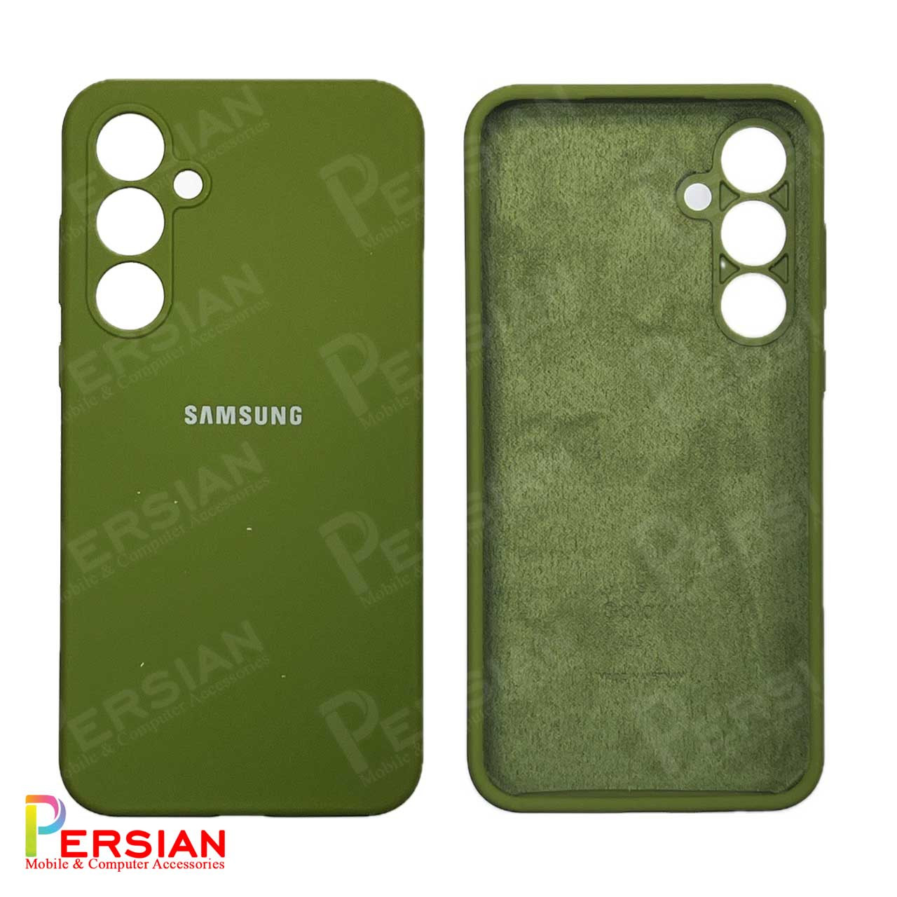قاب سیلیکونی سامسونگ A25 پاک کنی اصلی با محافظ دوربین Silicone Cover Samsung A25