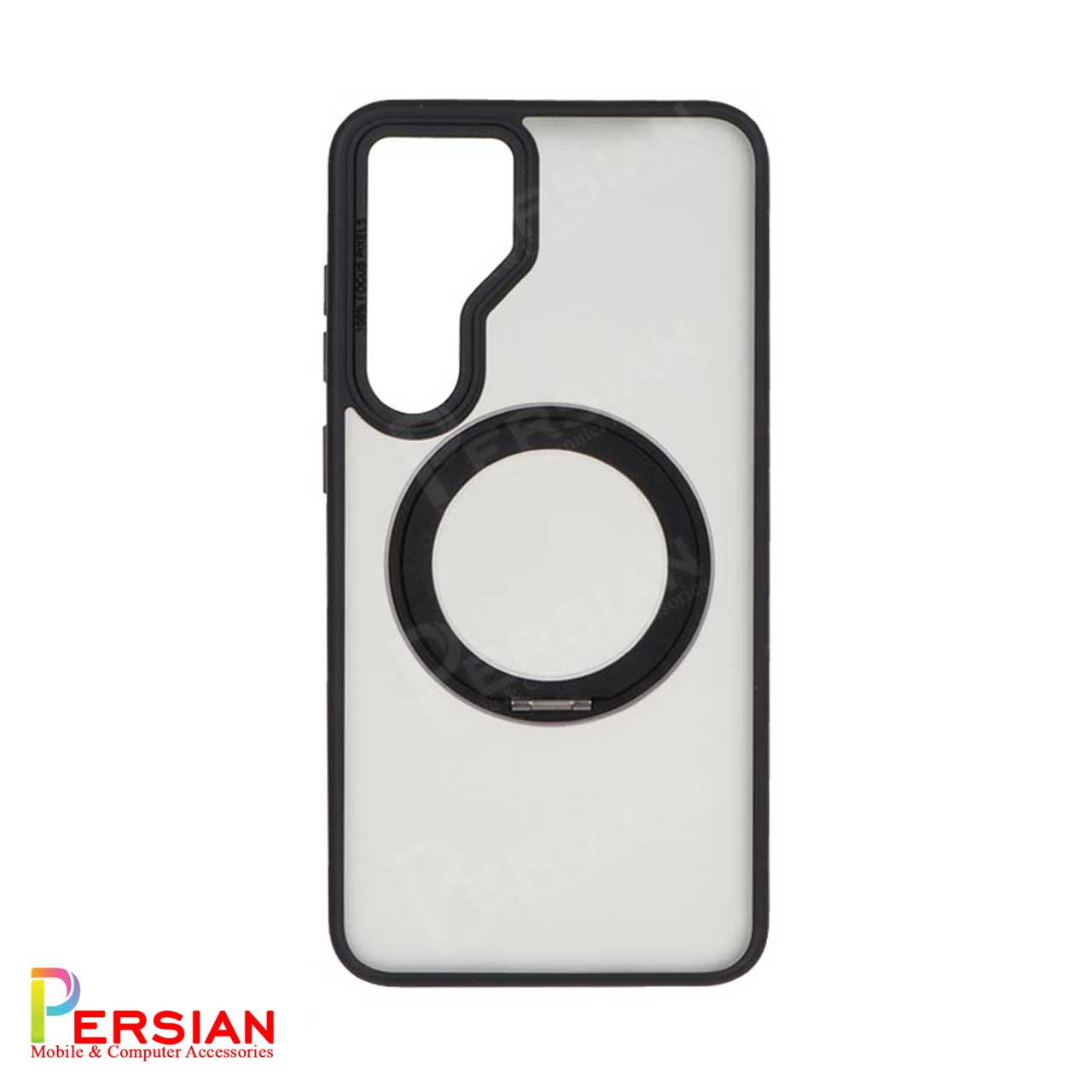 قاب سامسونگ S24 FEمات مگ سیف دار و استندشو برند مجیک ماسک MagicMask Samsung S24 FE
