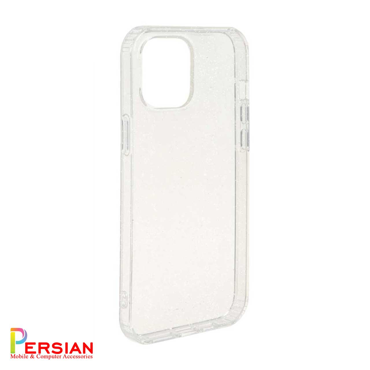 قاب شفاف شاین اکلیلی آیفون 12 برند مجیک ماسک MagicMask Sparkle iPhone 12
