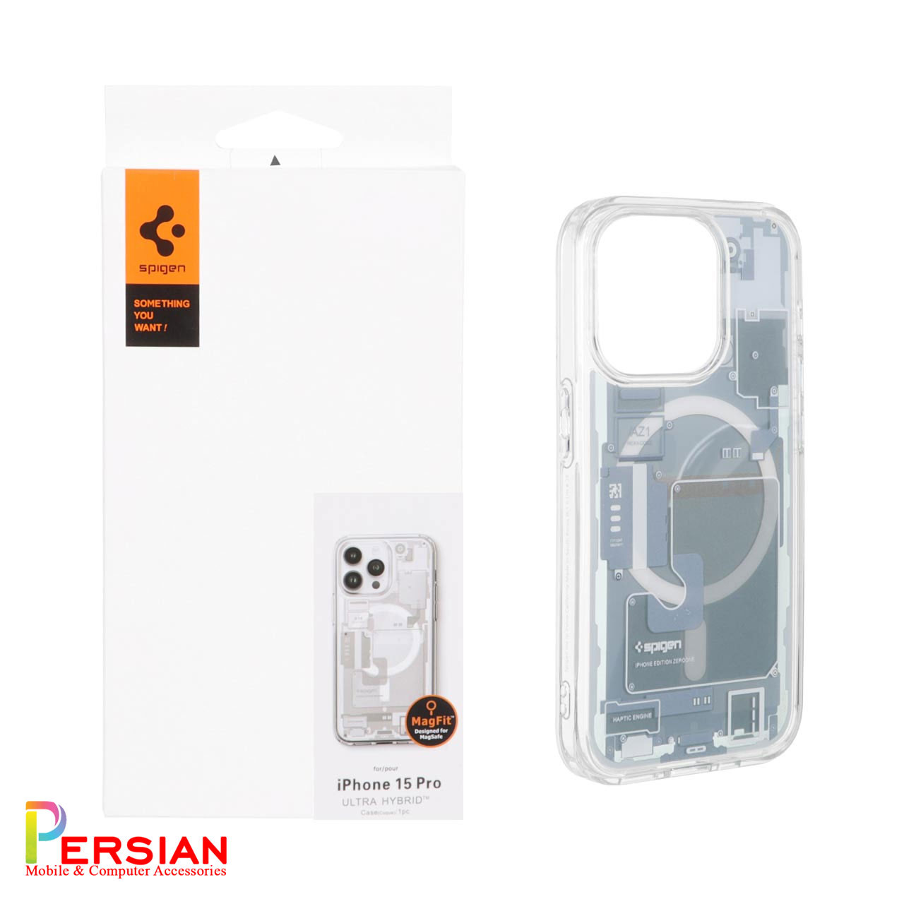 قاب آیفون 13 پرو مدل AZ1 برند اسپیگن Spigen Ultra Hybrid Mag AZ1 Case iPhone 13 Pro