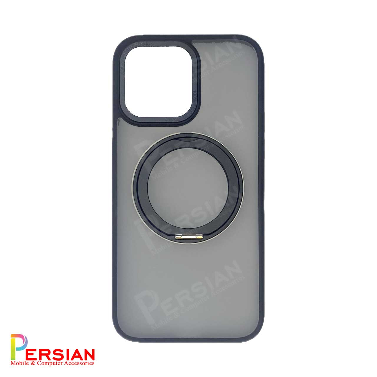 قاب آیفون 16 پرو مات مگ سیف دار و استندشو برند مجیک ماسک MagicMask IPhonw 16 Pro