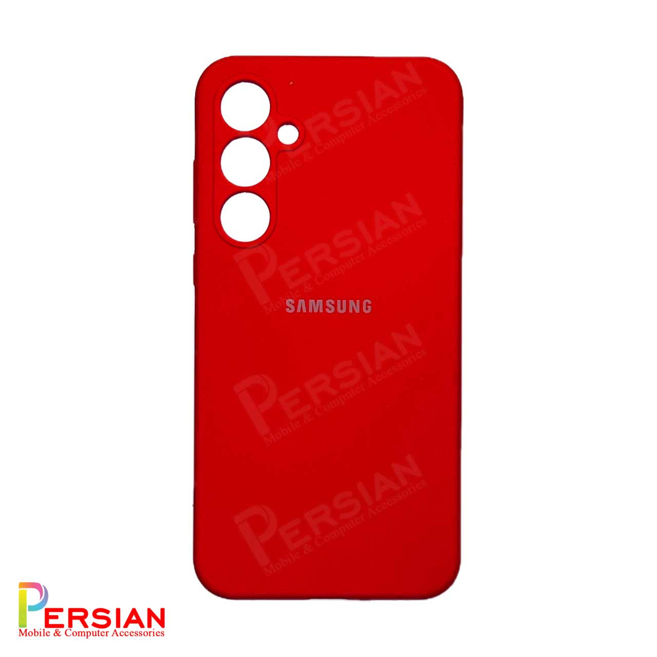 قاب سیلیکونی سامسونگ A55 پاک کنی اصلی با محافظ دوربین Silicone Cover Samsung A55