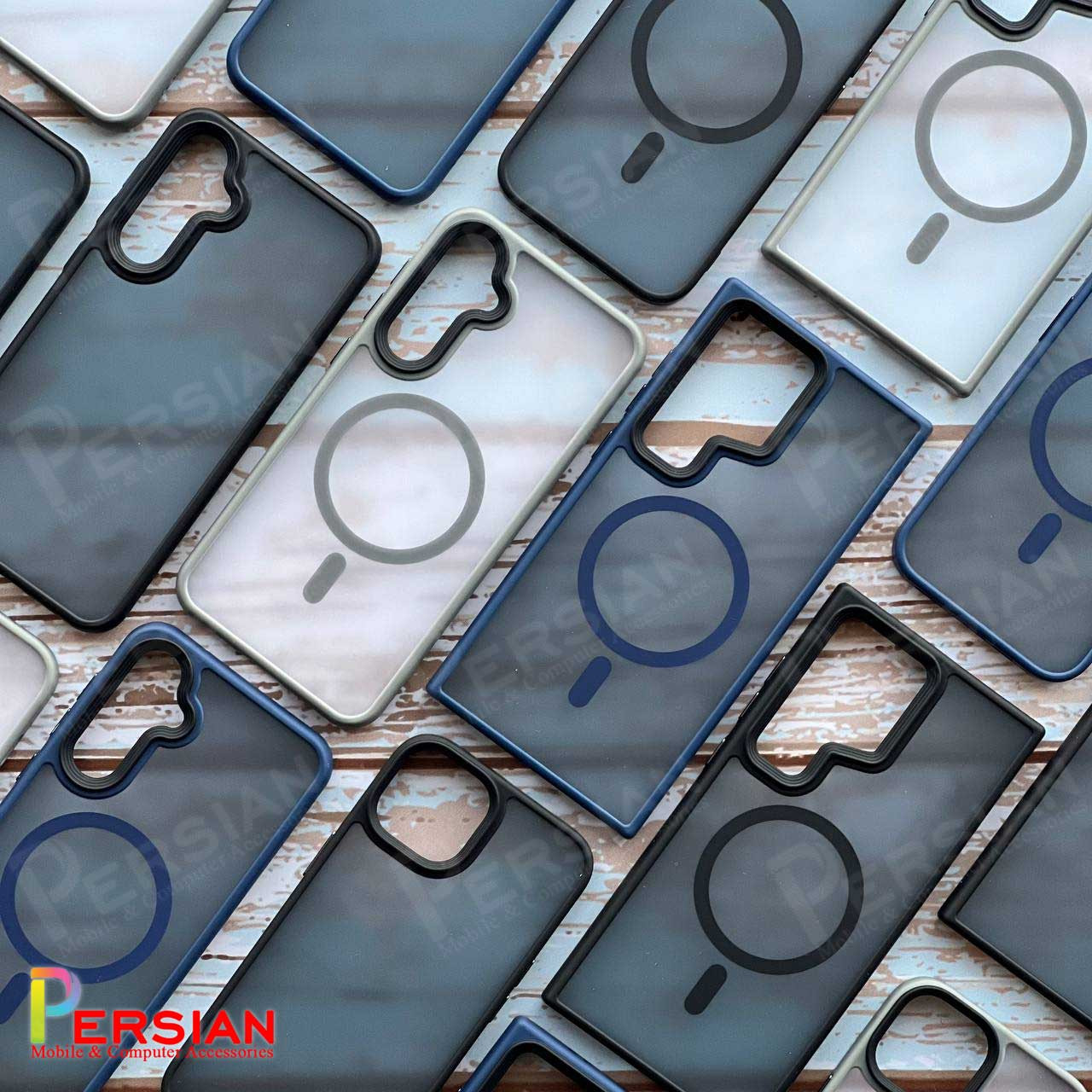 قاب گوشی آیفون 13 مجیک ماسک پشت مات با مگ سیف Apple iPhone 13