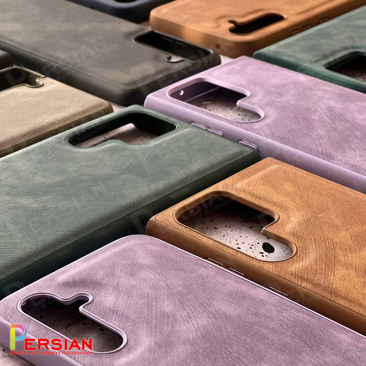 قاب گوشی سامسونگ S23 FE چرمی woven برند مجیک ماسک Samsung S23 FE