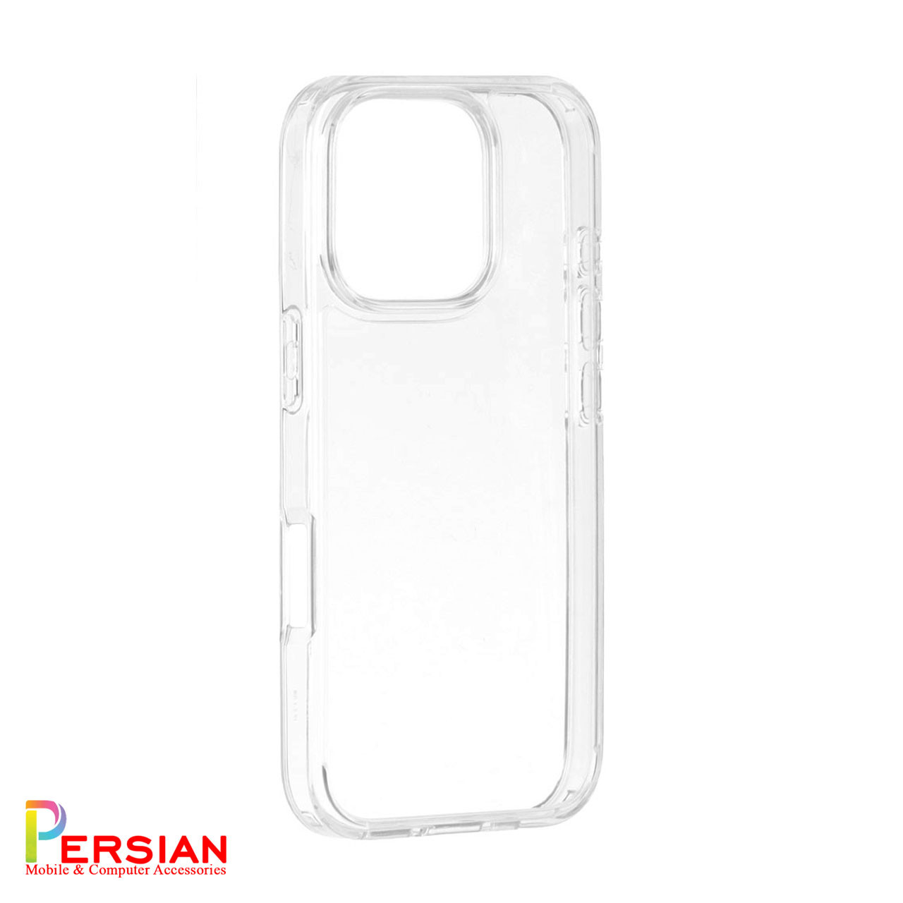 قاب گوشی آیفون ۱6 پرو تمام شفاف برند اسپیگن Spigen Ultra Hybrid Case iPhone 16 Pro