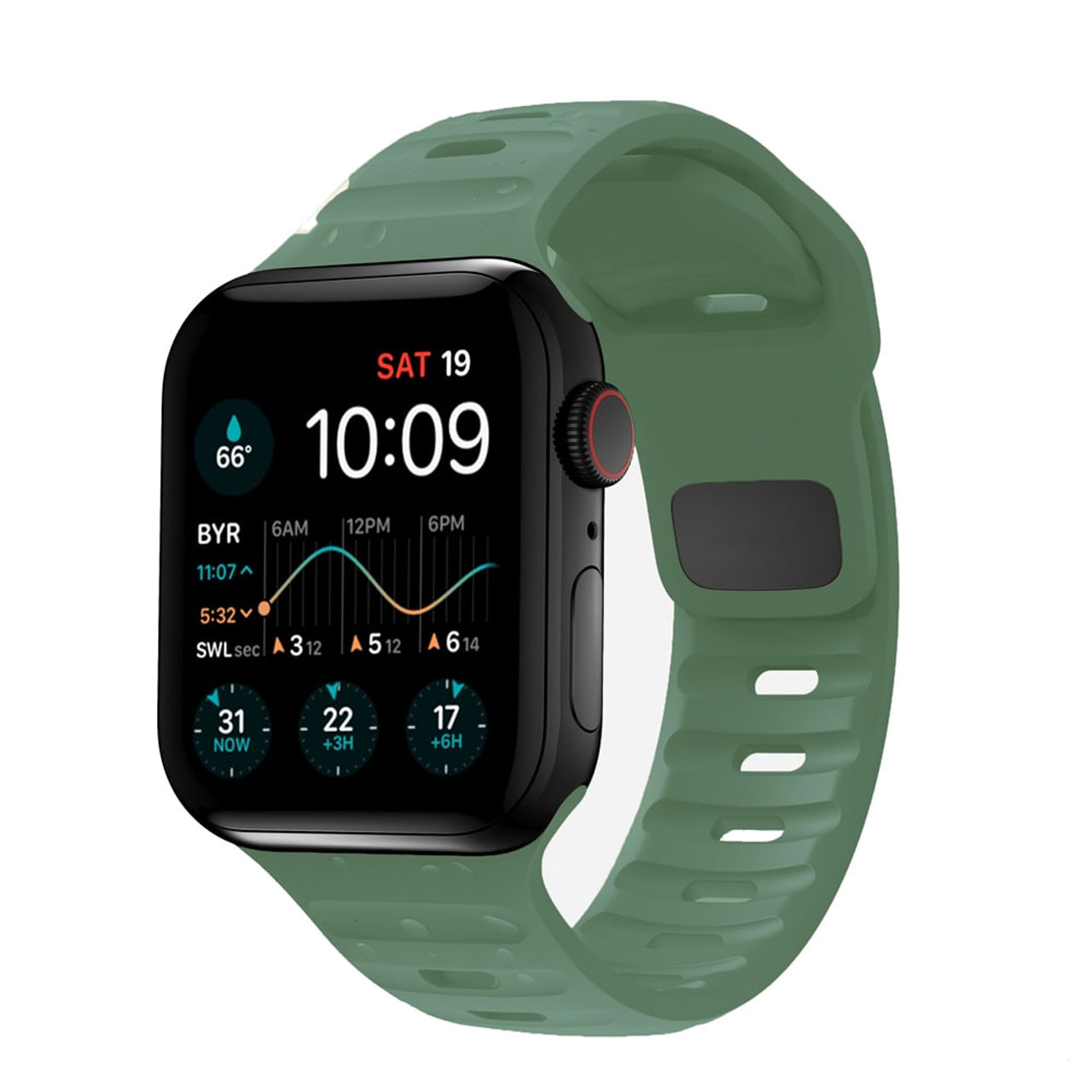 بند اسپرت اپل واچ برند اسپیگن Original Apple Watch Spigen Sport Strap Size 42/44/45mm