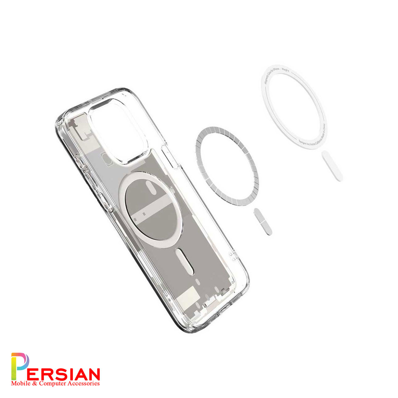 قاب آیفون 13 مدل AZ1 برند اسپیگن Spigen Ultra Hybrid Mag AZ1 Case iPhone 13