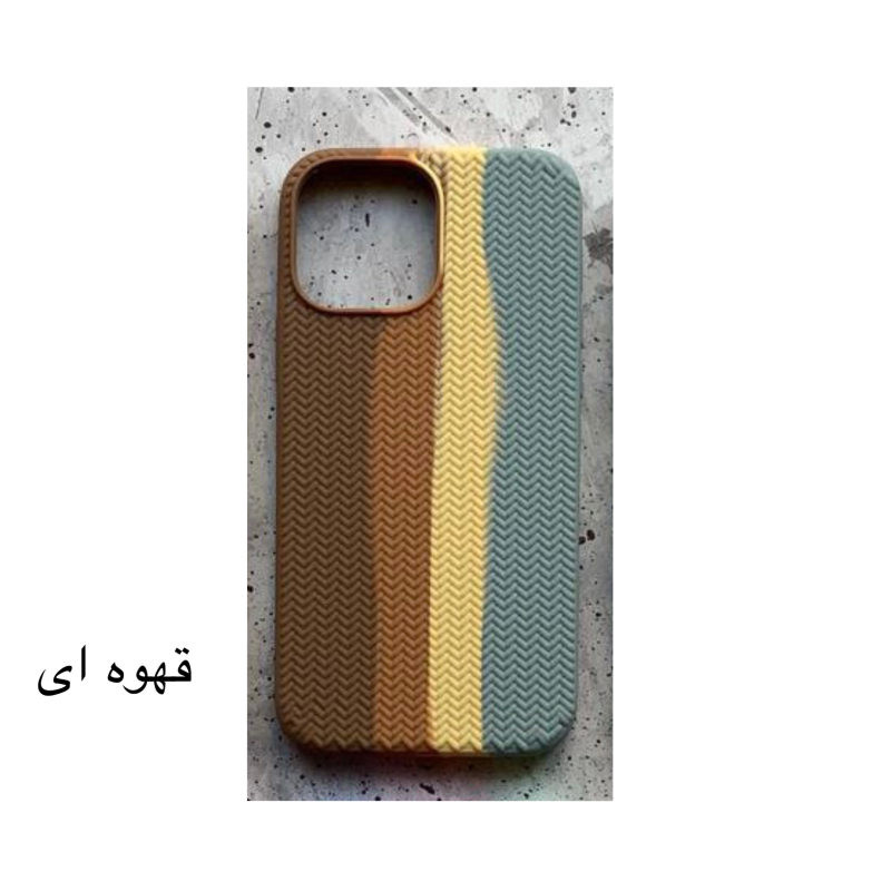 قاب طرح بافت رنگین کمانی گوشی  اپل Iphone 13