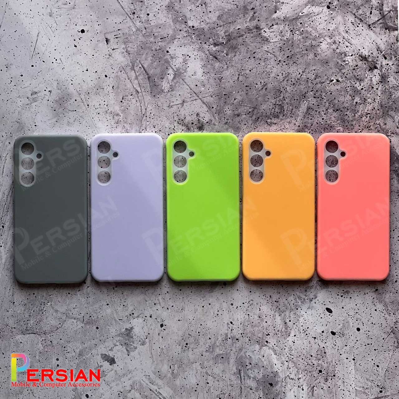 قاب گوشی S23 FE سامسونگ Jelly Case سیلیکونی اورجینال پاک کنی Samsung S23 FE محافظ لنز دار