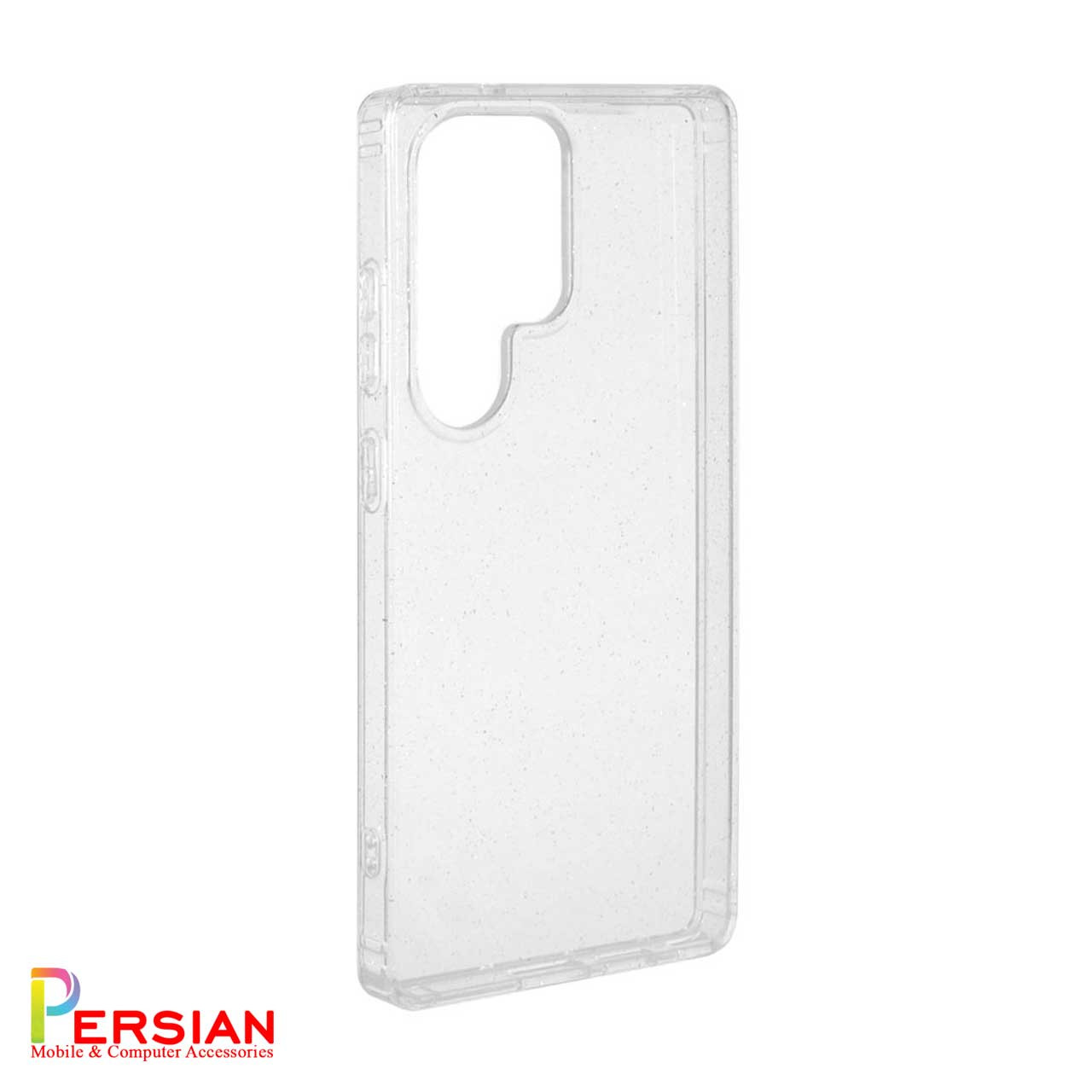 قاب شفاف شاین اکلیلی سامسونگ S24 الترا  برند مجیک ماسک MagicMask Sparkle Samsung S24 Ultra