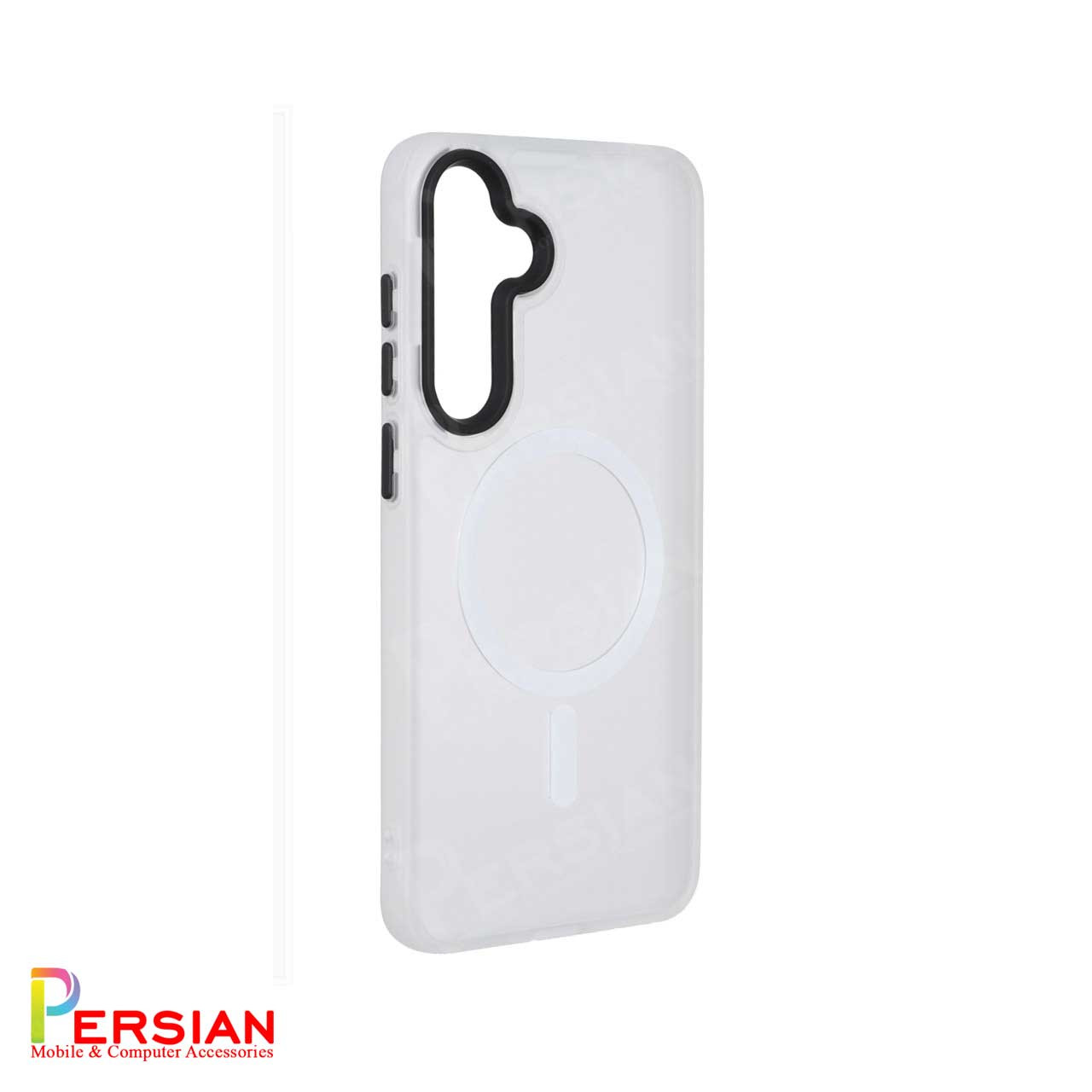 قاب گوشی سامسونگ A37 پشت مات لنز برجسته مگ سیف مجیک ماسک Magic Mask MagSafe Matte Case Samsung A37