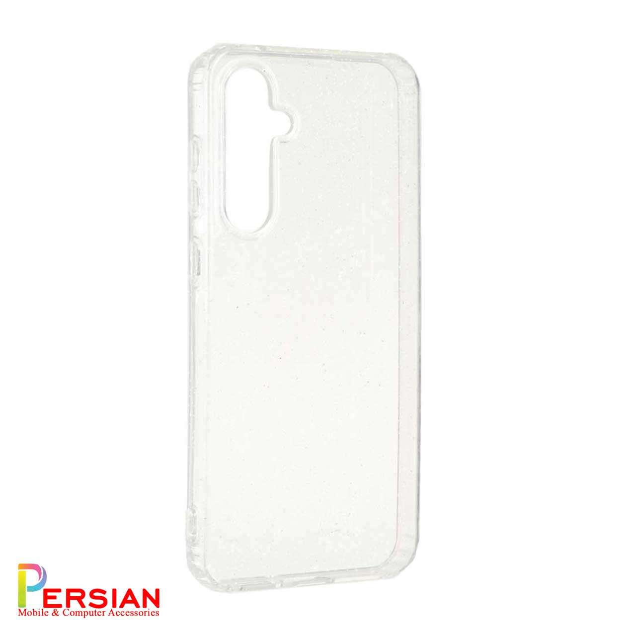 قاب شفاف شاین اکلیلی سامسونگ S23 FE برند مجیک ماسک MagicMask Sparkle Samsung S23 FE