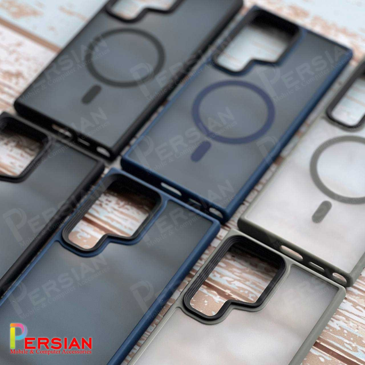 قاب گوشی آیفون 13 مجیک ماسک پشت مات با مگ سیف Apple iPhone 13