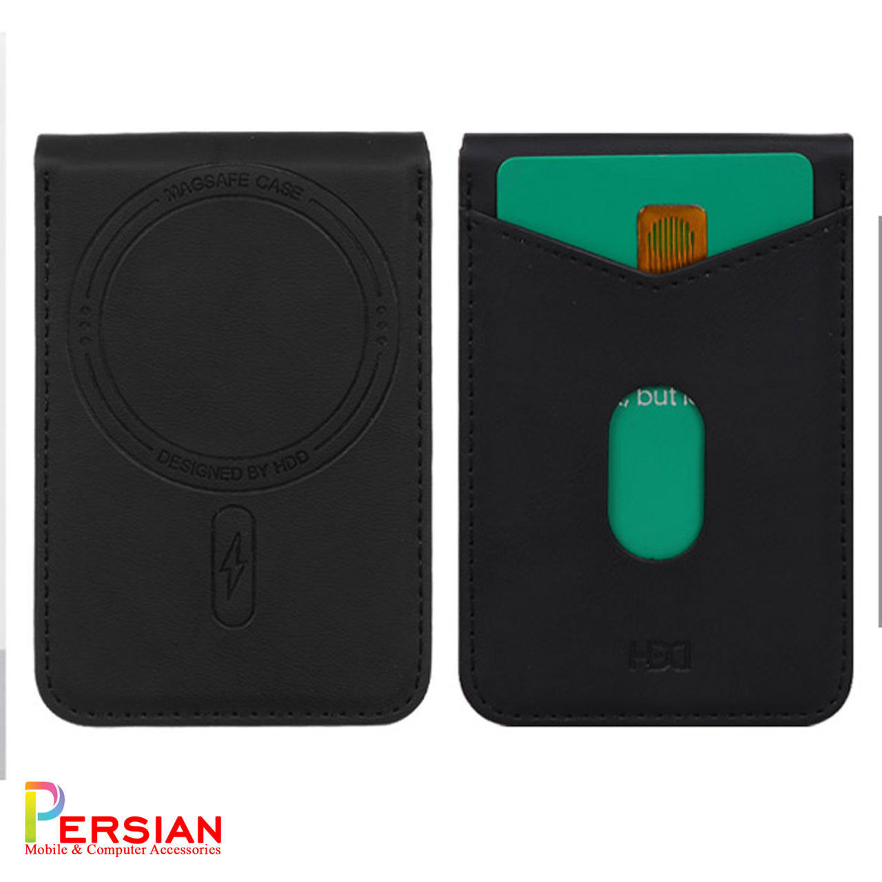 کیف جاکارتی مگ سیف چرمی برند HDD مدل HS-013