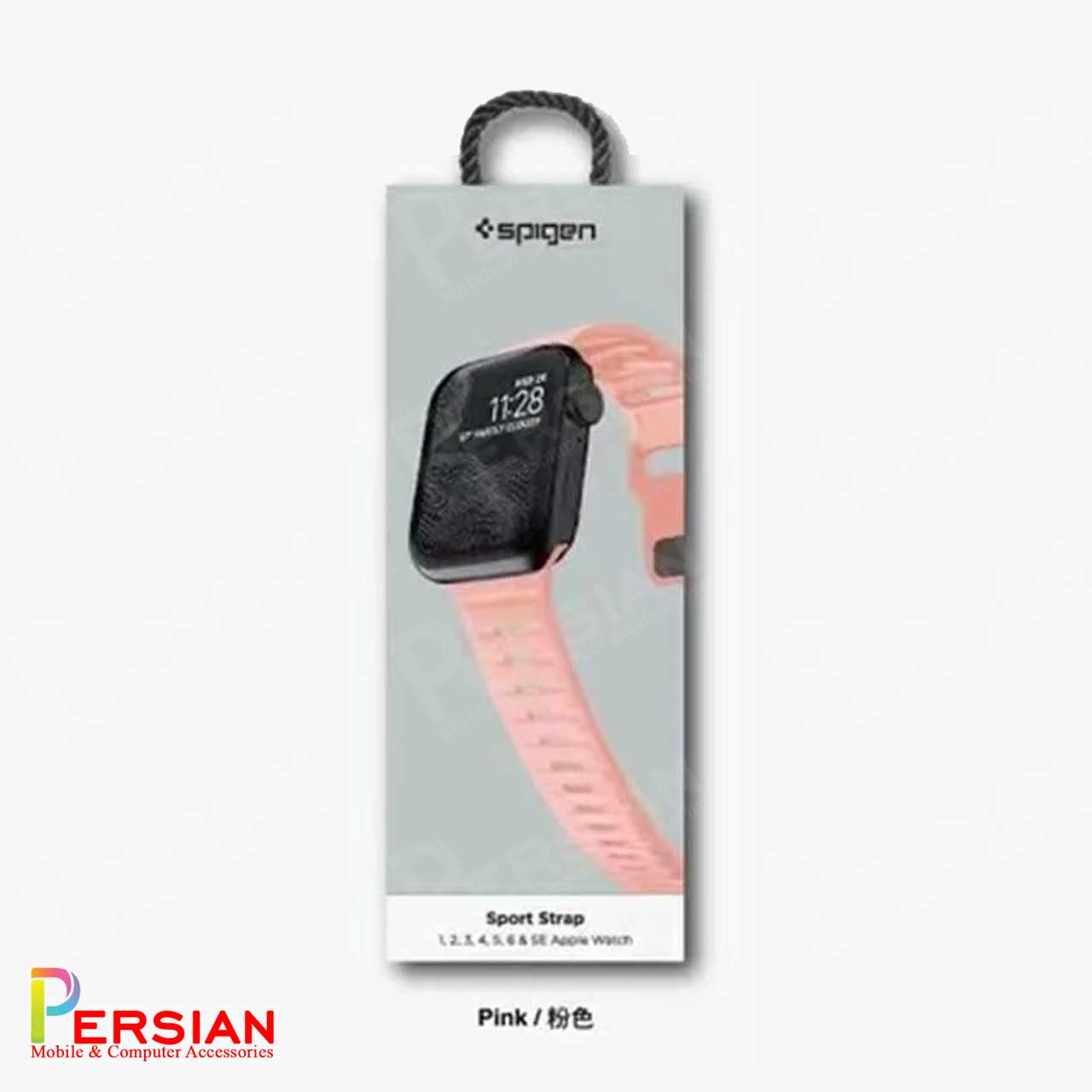 بند اسپرت اپل واچ برند اسپیگن Original Apple Watch Spigen Sport Strap Size 38/40/41mm