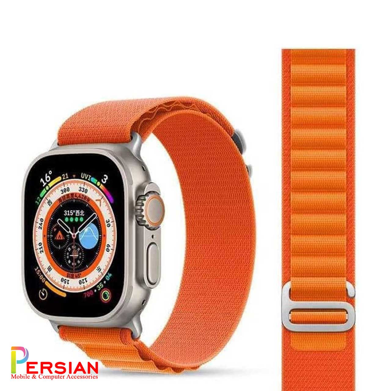 بند اپل واچ اسپیگن مدل آلپاین سایز Spigen Alpine Loop Strap Apple Watch 42,44,45,49