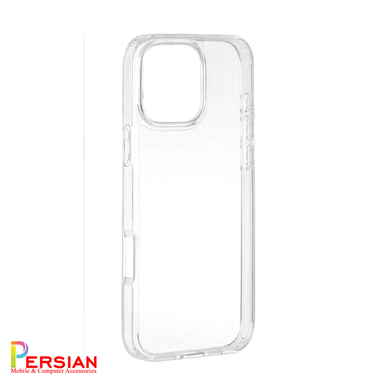 قاب گوشی آیفون ۱6 پرومکس تمام شفاف برند اسپیگن Spigen Ultra Hybrid Case iPhone 16 Pro Max