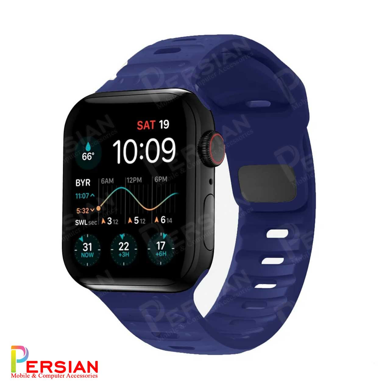 بند اسپرت اپل واچ برند اسپیگن Original Apple Watch Spigen Sport Strap Size 42/44/45mm