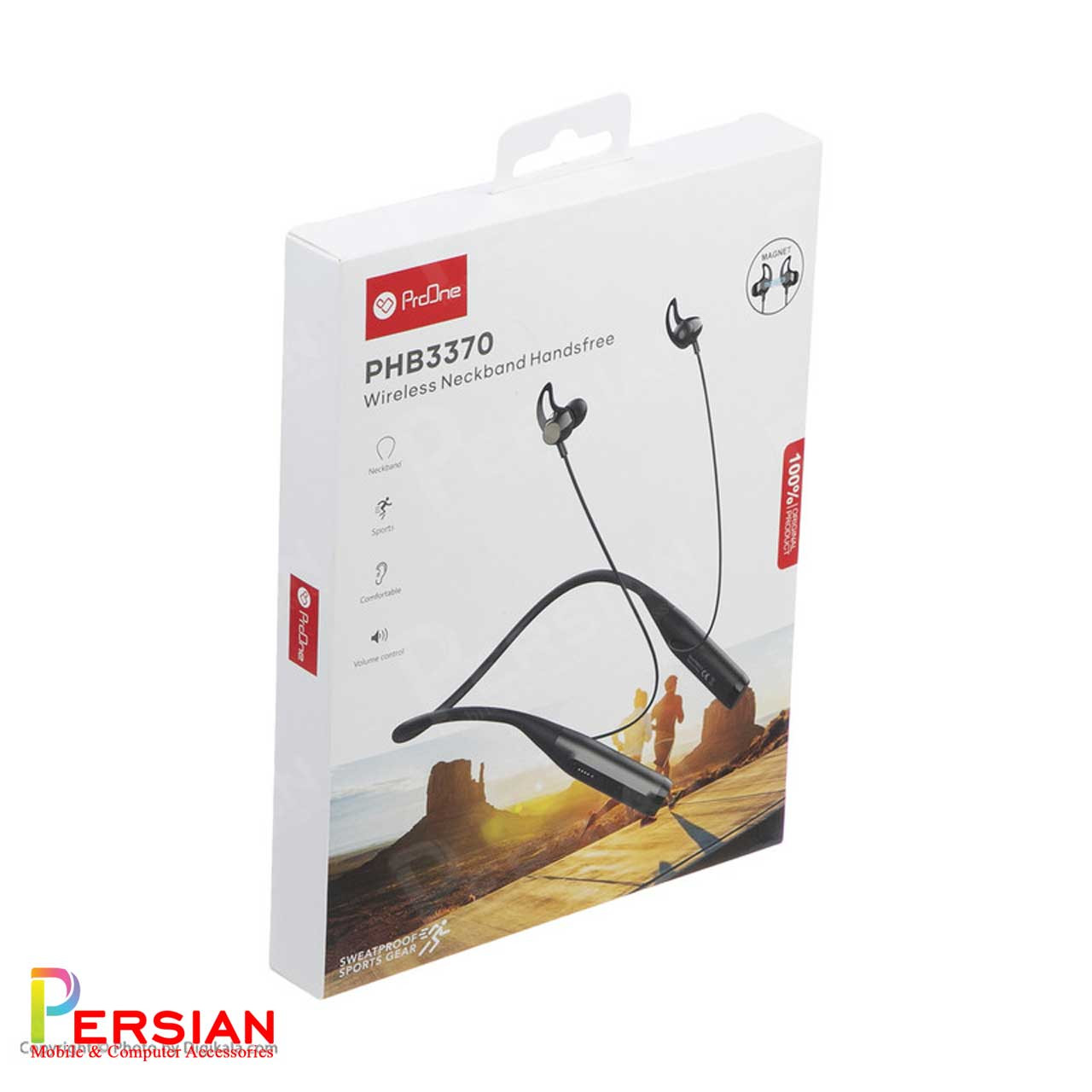 هندزفری گردنی بلوتوثی پرووان مدل Proone PHB3370