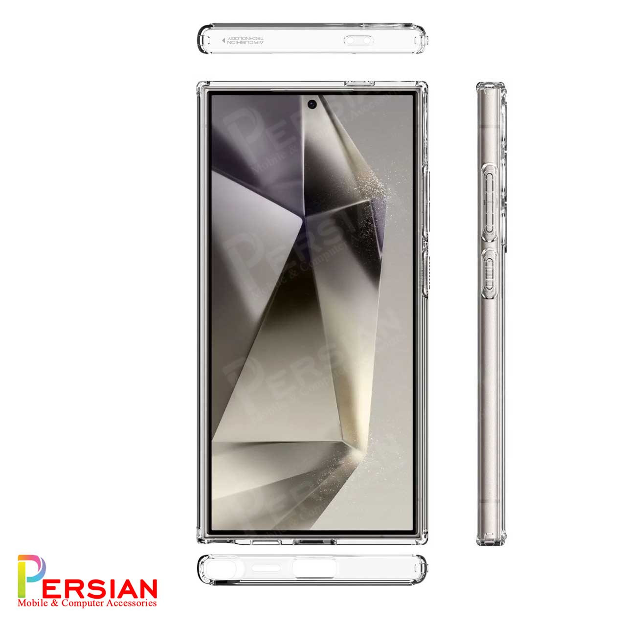 قاب سامسونگ اس 23 الترا مدل GZ1 برند اسپیگن Spigen Ultra Hybrid Mag GZ1  Case Samsung S23 Ultra