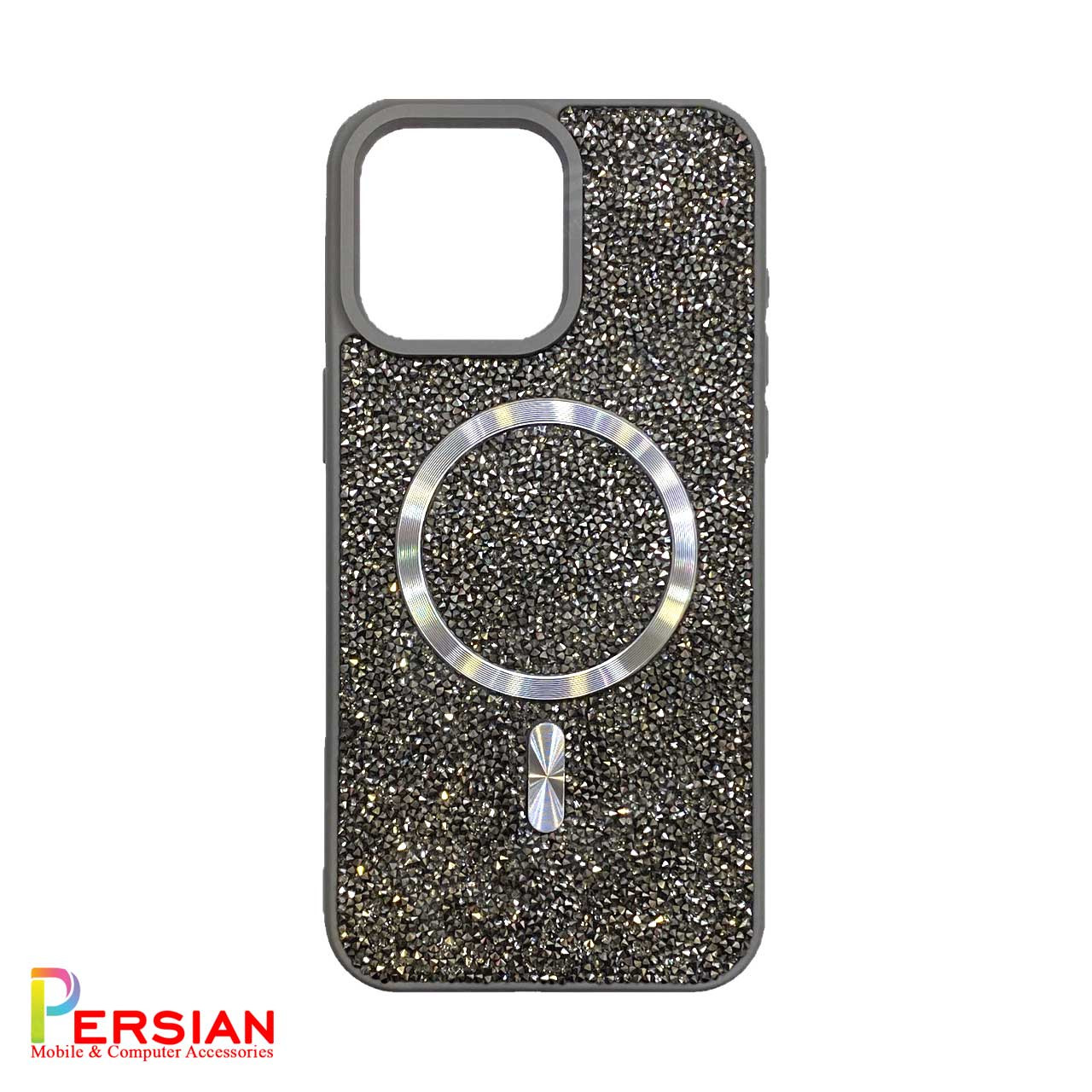 قاب آیفون 11 طرح Diamond برند مجیک ماسک با مگ سیف Magic Mask iPhone 11 Magsafe