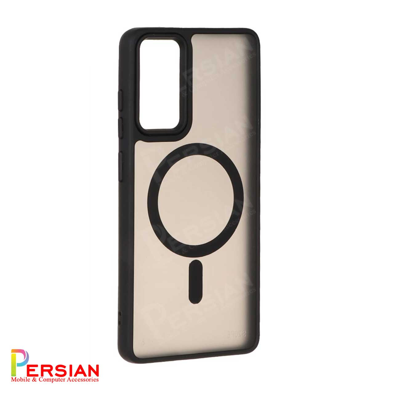 قاب گوشی سامسونگ S20 FE پشت مات لنز برجسته مگ سیف مجیک ماسک Magic Mask MagSafe Matte Case Samsung S20 FE