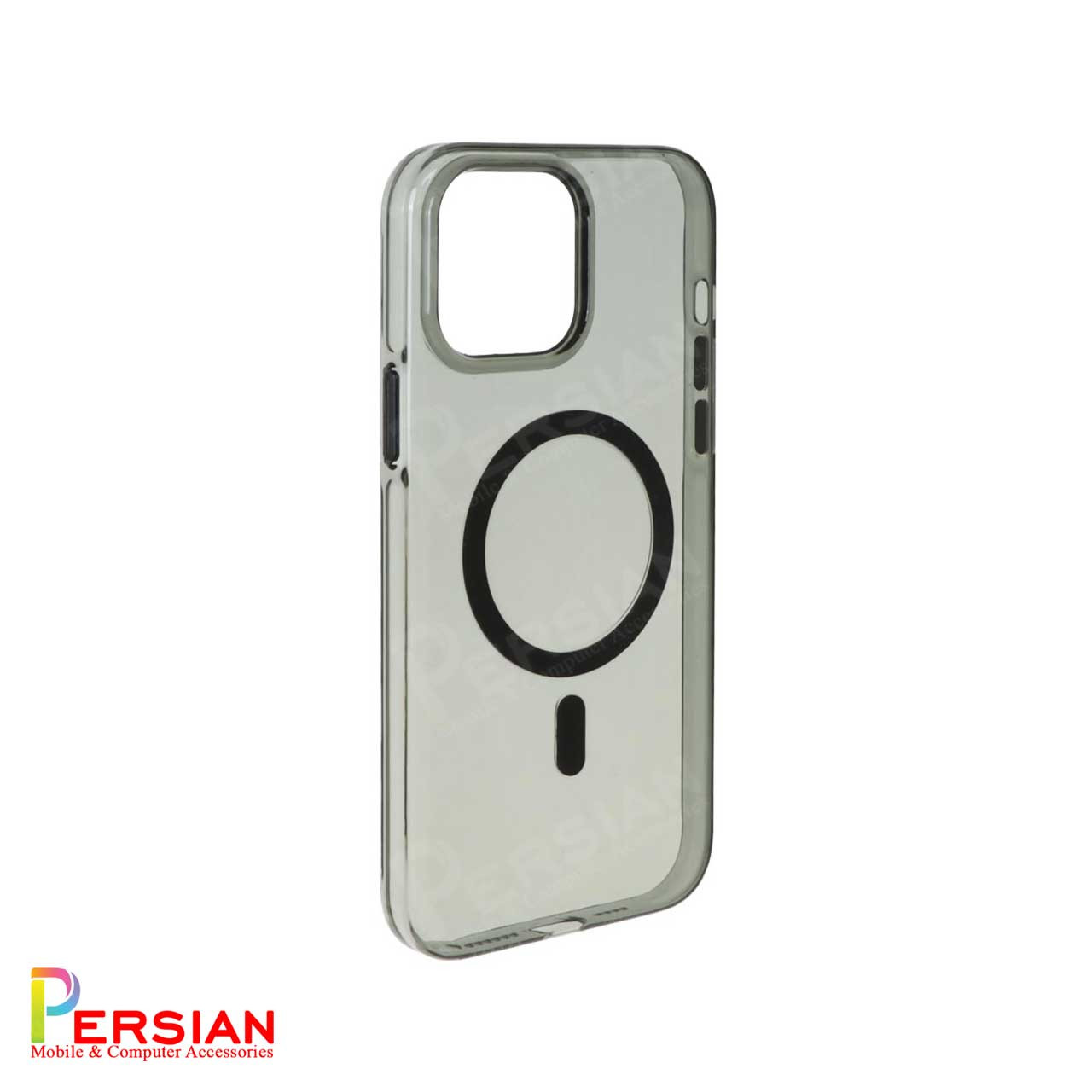 قاب گوشی آیفون 13 پرومکس تمام شفاف PC با مگ سیف مدل آیرون مجیک Magic Mask Iron Magic iPhone 13 Pro Max