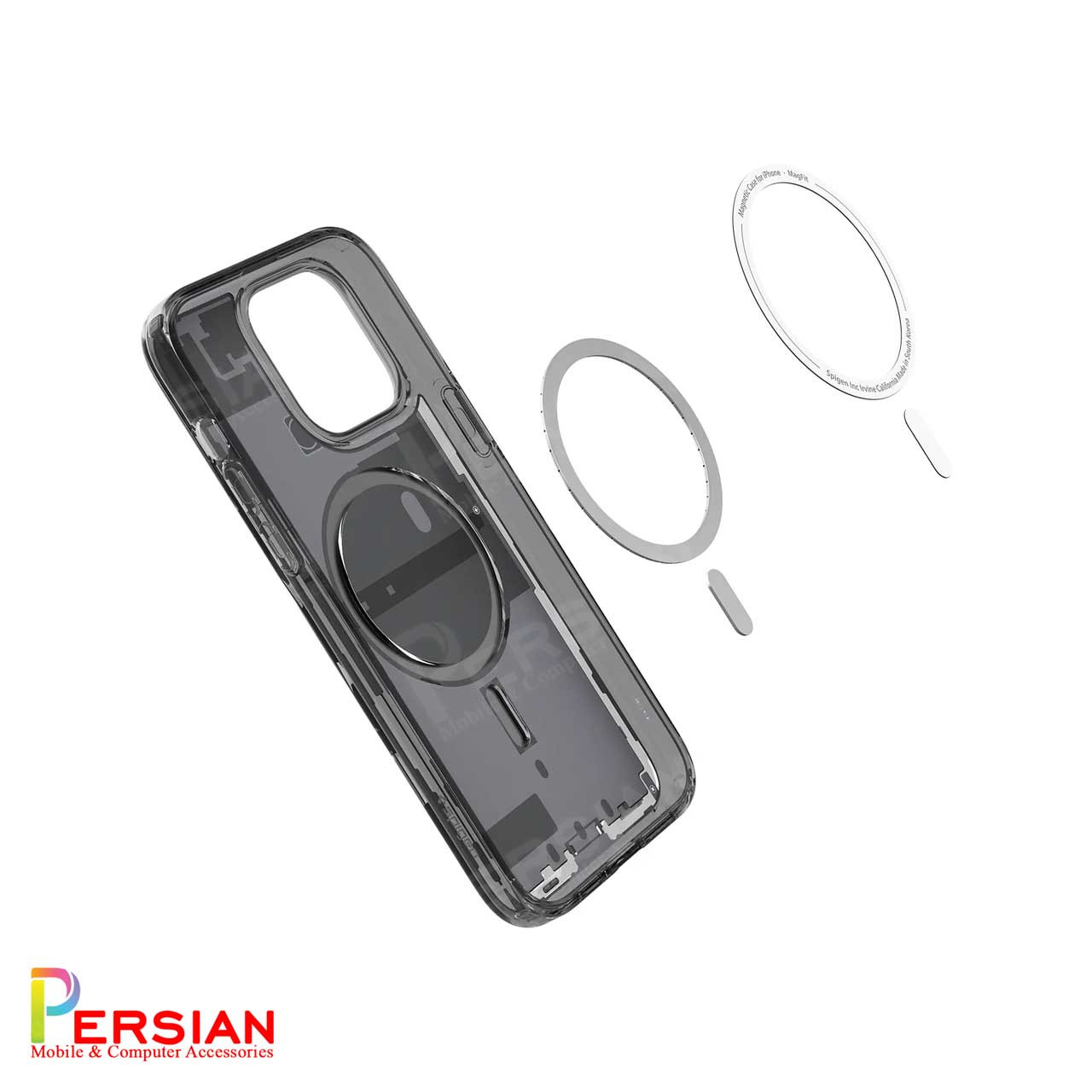 قاب آیفون 14 برند اسپیگن Spigen Ultra Hybrid Mag Zero One Case iPhone 14