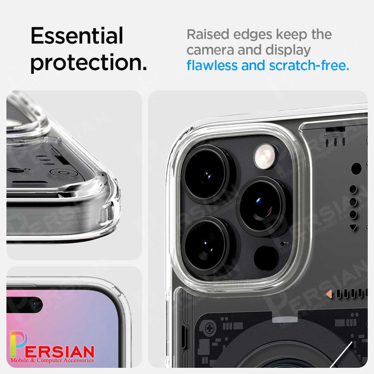 قاب آیفون ۱۶ پرو اسپیگن Spigen Ultra Hybrid Neo One (MagFit) iPhone 16 Pro