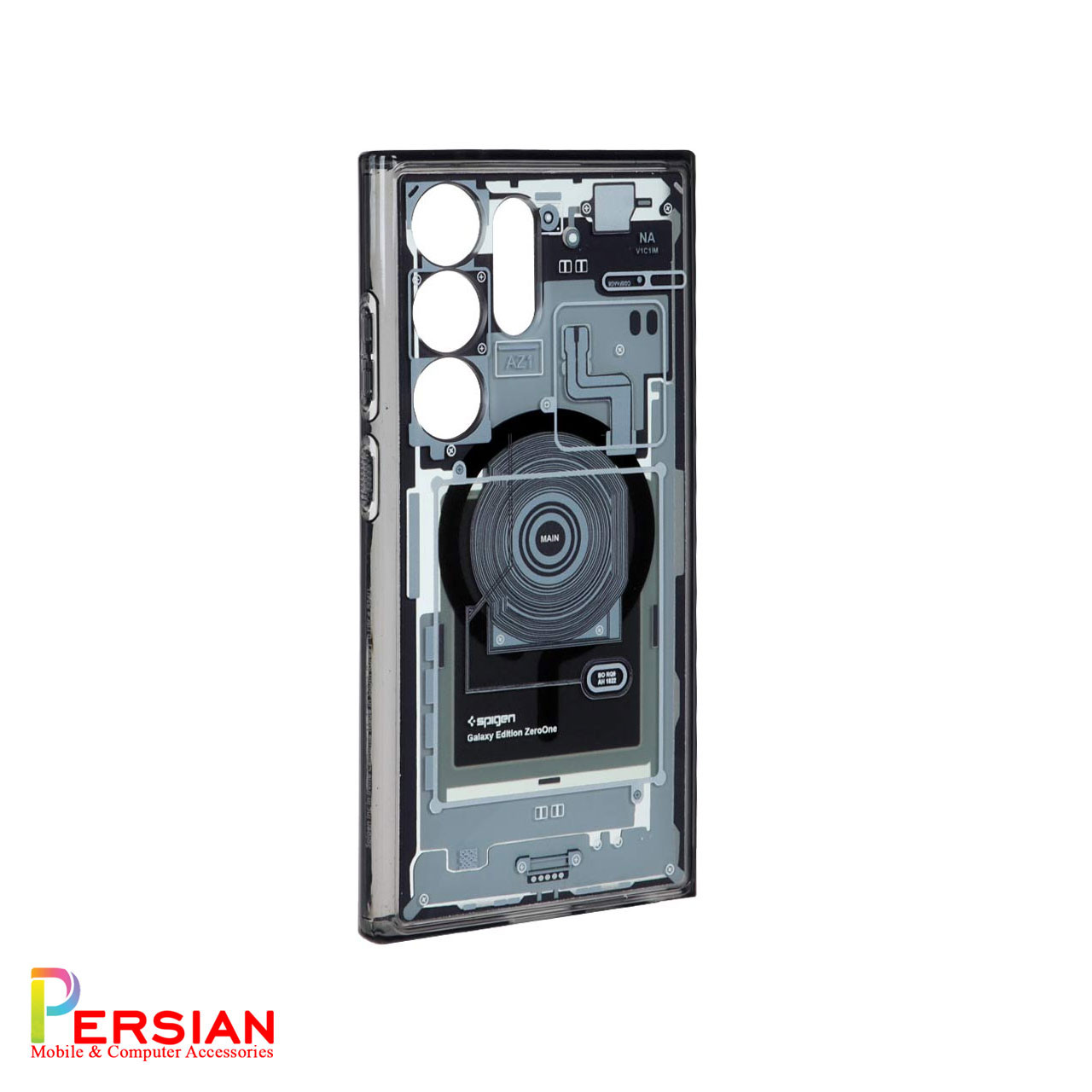 قاب سامسونگ اس 24 الترا برند اسپیگن Spigen Ultra Hybrid Mag Zero One Case Samsung S24 Ultra